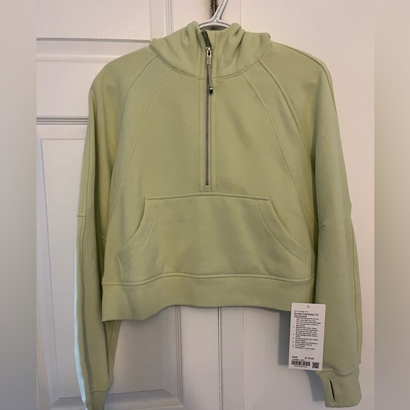 lululemon athletica Tops - 🆕 Lululemon Scuba Oversized Half-Zip Hoodie in Dewy